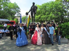 Irish Brigade & Lincoln Cushing Camps with Elizabeth Van Lew Tent